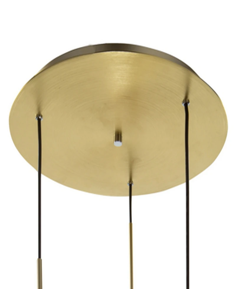 Artcraft Lighting Morning Mist 19.75" Metal 3-Light Pendant