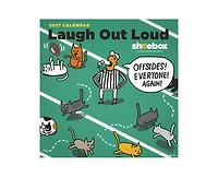 Tf Publishing Paper Goods 2027 Shoebox Laugh Out Loud Wall Calendar