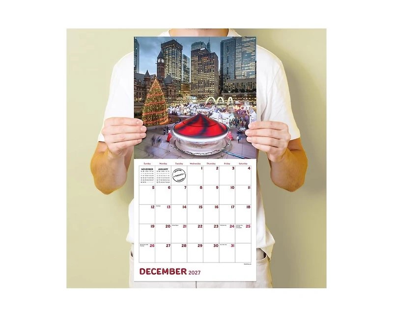 Tf Publishing Paper Goods 2027 Canada Wall Calendar