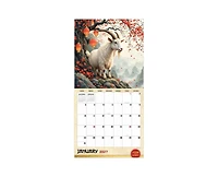 Tf Publishing Paper Goods 2027 Year of the Goat Wall Calendar