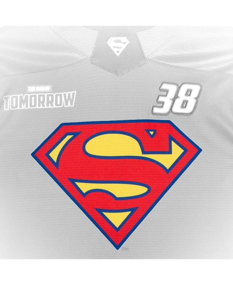Justice League Superman Boys' 5- 16 Hockey Jersey