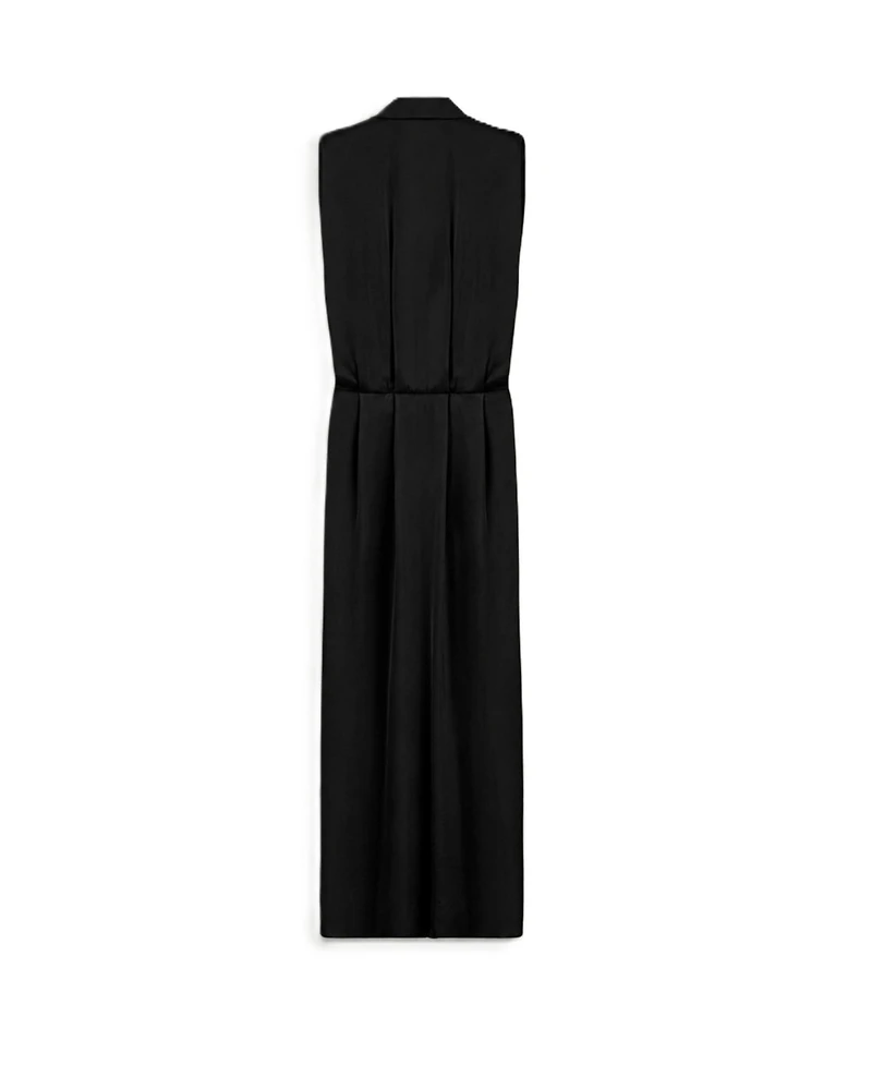 Nocturne Women's Embellished Belt-Detail Maxi Dress