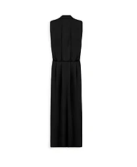 Nocturne Women's Embellished Belt-Detail Maxi Dress