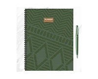 Tf Publishing Paper Goods 2027 Weatherwood Wool Large Weekly Monthly Planner