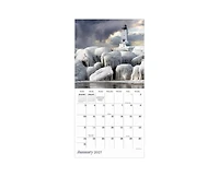 Tf Publishing Paper Goods 2027 Lighthouses Mini Calendar