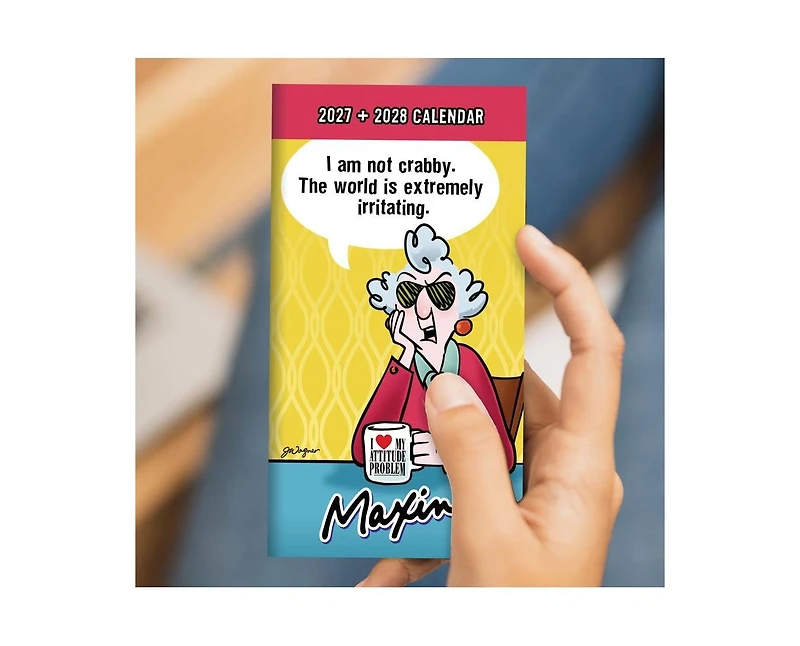 Tf Publishing Paper Goods 2027-2028 Maxine Small Monthly Pocket Planner