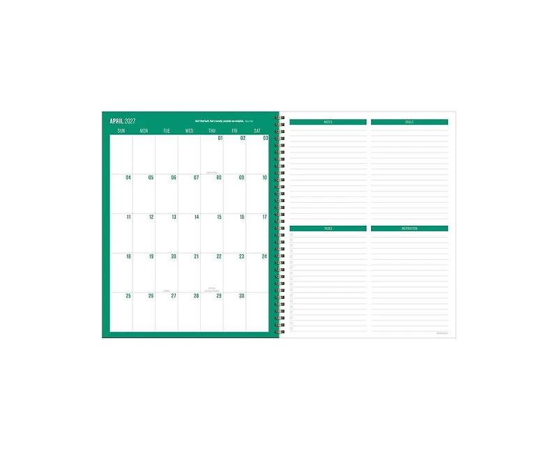 Tf Publishing Paper Goods 2027 Peonies Large Weekly Monthly Planner