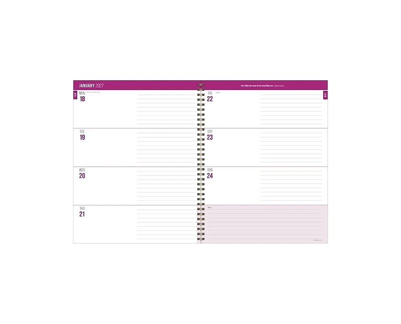 Tf Publishing Paper Goods 2027 Peonies Large Weekly Monthly Planner