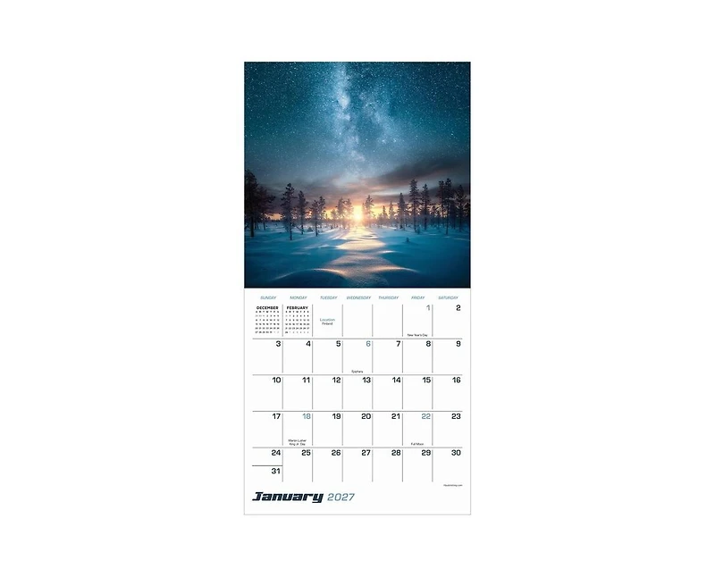 Tf Publishing Paper Goods 2027 Stargazing Mini Calendar