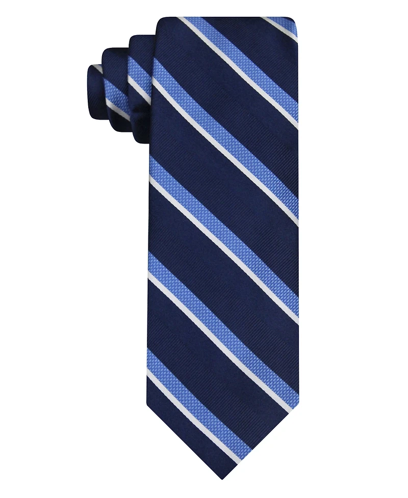Van Heusen Men's Textured Stripe Classic Tie