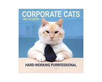 Tf Publishing Paper Goods 2027 Corporate Cats Wall Calendar