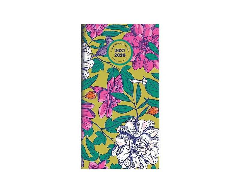 Tf Publishing Paper Goods 2027-2028 Maximal Mirage Small Monthly Pocket Planner