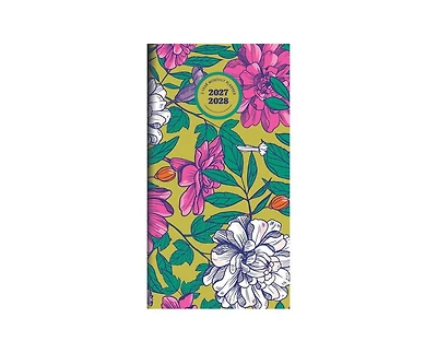 Tf Publishing Paper Goods 2027-2028 Maximal Mirage Small Monthly Pocket Planner
