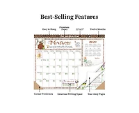 Tf Publishing Paper Goods 2027 Susan Branch Large Desk Pad Monthly Blotter Calendar