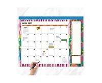 Tf Publishing Paper Goods 2027 Maximal Mirage Desk Pad Monthly Blotter Calendar
