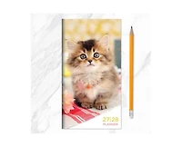 Tf Publishing Paper Goods 2027-2028 Kitten Small Monthly Pocket Planner