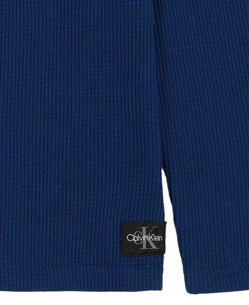 Calvin Klein Boys' 2T-7 Long-Sleeve T-Shirt and Pants, 2-Piece Set