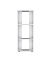 Flynama 39 Inch Tall Four-Tier Bookcase Storage Cabinet