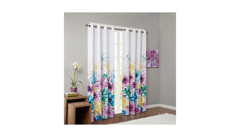 Avobird Printed Total Blackout Curtain Panel