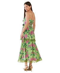 Eddy Women's Strapless Daisy Dress
