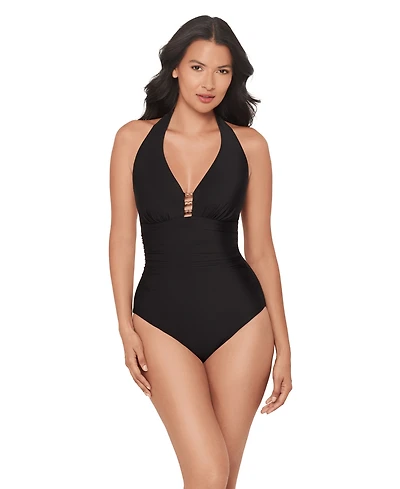 Miraclesuit Women's Razzle Dazzle Theia Soft Cup One-Piece Swimsuit