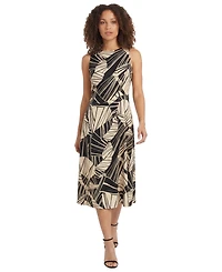 Maggy London Women's Sleeveless Midi Dress