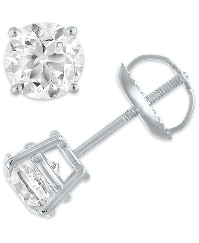 Diamond Stud Earrings (1-1/4 ct. t.w.) 14k White or Yellow Gold