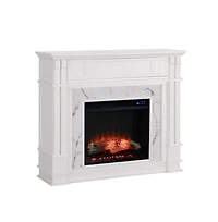 Augusta Home Highgate Electric Criss-Cross Media Fireplace