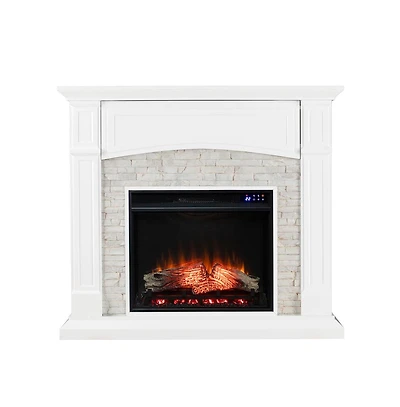 Augusta Home Seneca Electric Touch Screen Media Fireplace