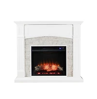 Augusta Home Seneca Electric Touch Screen Media Fireplace