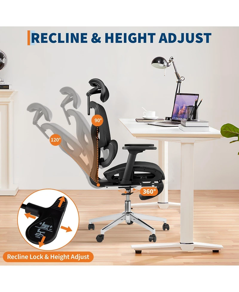 homfan Ergonomic High Back Mesh Office Chair