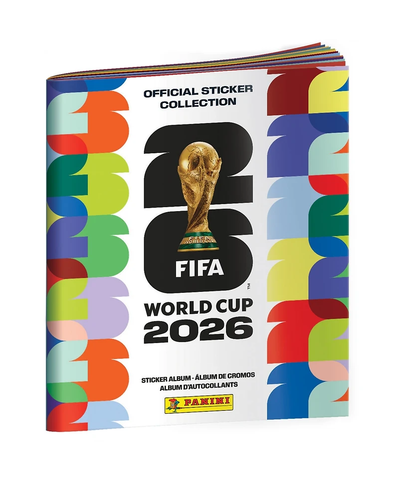 Panini 2026 Soccer World Cup Trading Card Tin, Ages 6+