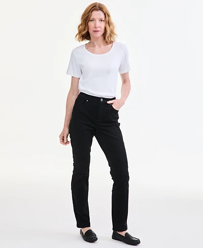 Style & Co Women's Mid-Rise Curvy Bootcut Jeans, Regular, Short and Long Lengths, Created for Macy's