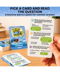 Quokka Trivia Card Games for Family - Bible and Generations Collections with 300 to 900 Questions Game Night Sunday School
