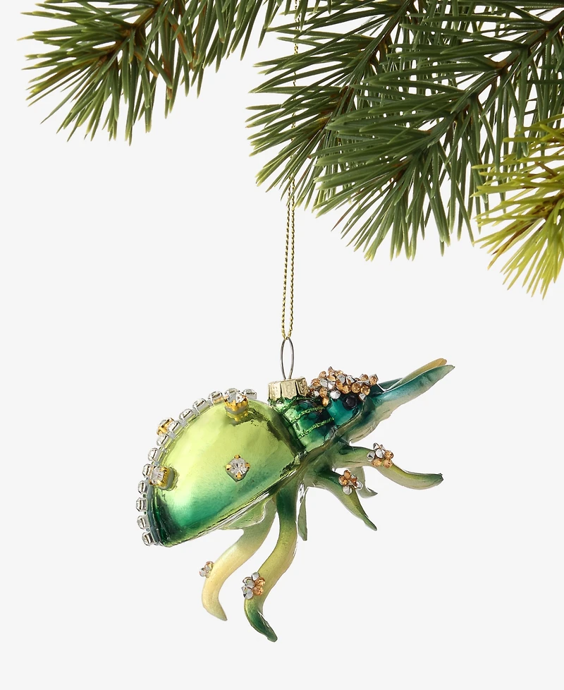 Holiday Lane Enchanted Forest Beetle Ornament, Macy's Exclusive