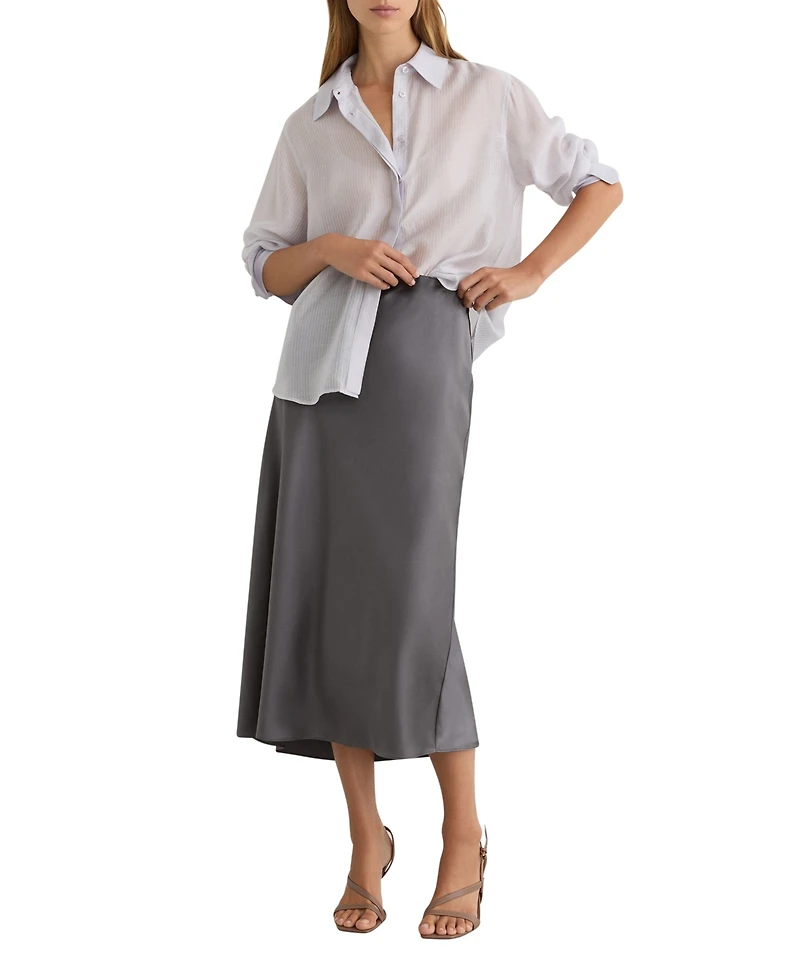 Reiss Women's Sofia Silk Slip Skirts