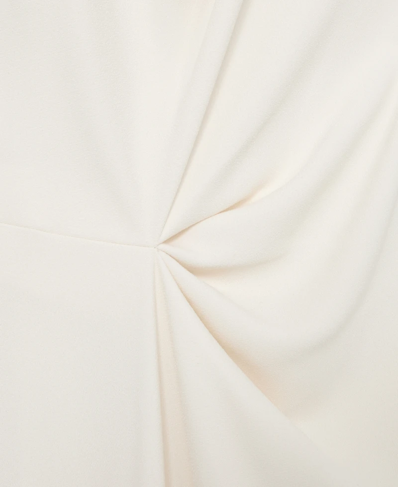 Reiss Women's Dorota Drape Detail Midi Dress