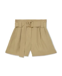 Reiss Women's Lana Fluid Belted Shorts