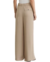 Reiss Women's Aimee Pull On Wide Leg Pants