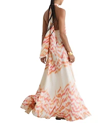 Reiss Women's Leanne Halter Neck Maxi Dress