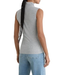 Reiss Women's Wanda Ruched High Neck Top