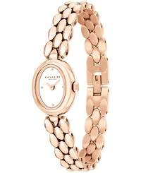 Coach Women's Sammy Rose Gold Tone Stainless Steel Bracelet Watch 18mm