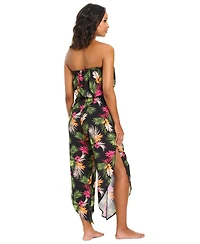 Bar Iii Women's Havana Heat Tube Swim Cover-Up Jumpsuit, Macy's Exclusive