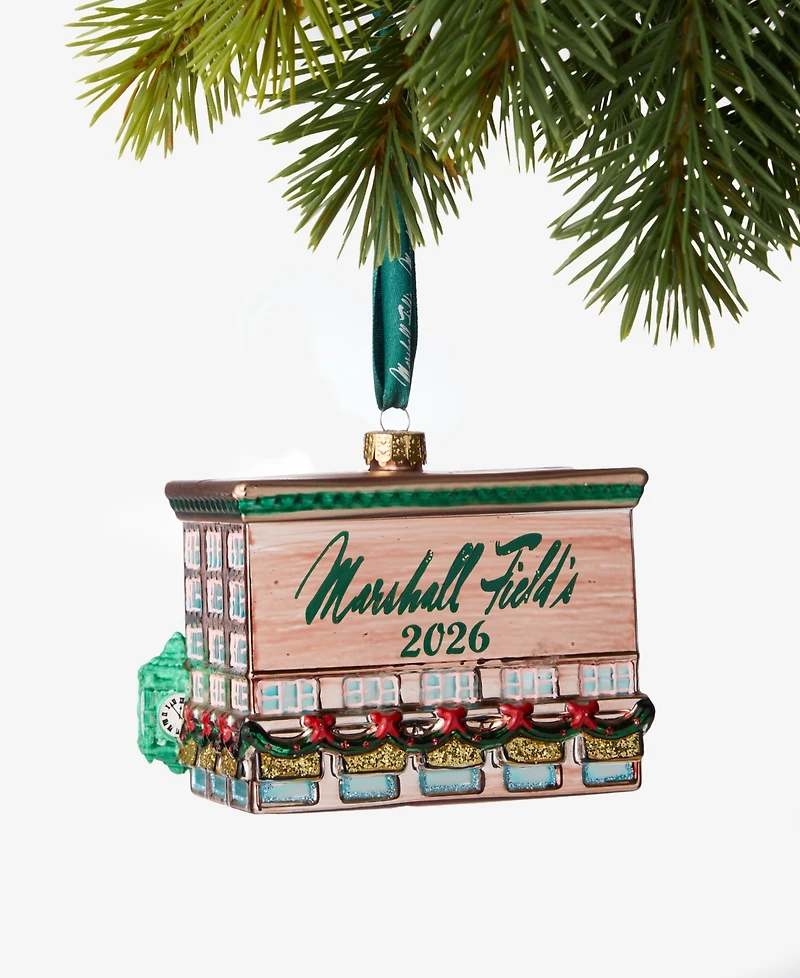 Holiday Lane Chicago Marshall Fields Store Ornament, Macy's Exclusive