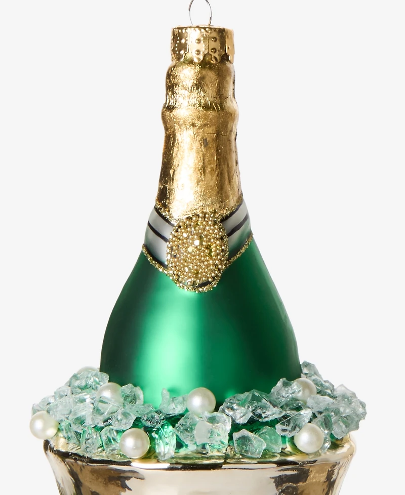 Holiday Lane Foodie & Spirits Champagne Bottle Ornament, Macy's Exclusive