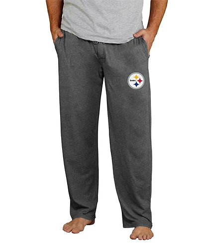 Concepts Sport Men's Charcoal Pittsburgh Steelers Lightweight Quest Knit Sleep Pants