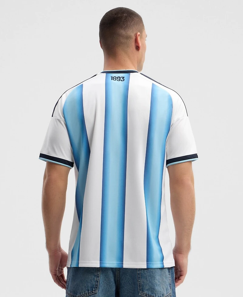 Adidas Men's White Argentina National Team Fifa x World Cup 2026 Home Replica Jersey