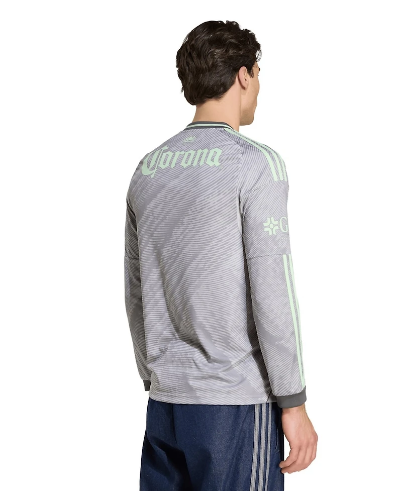 Adidas Men's Gray Club America 2025/26 Third Replica Long Sleeve Jersey