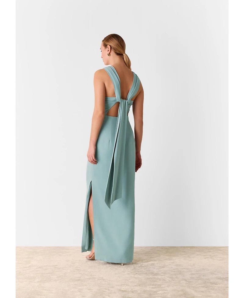 Whistles Women's Tie Back Maxi Dress
