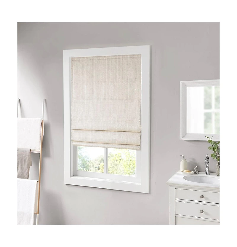 Avobird 64x33x0.13 inches Darkening Cordless Roman Shade